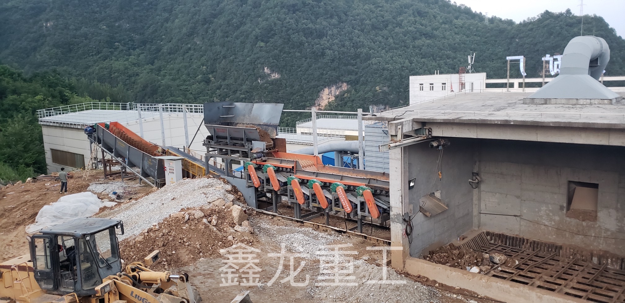 鎢礦泥石分離、洗礦生產(chǎn)線(xiàn)